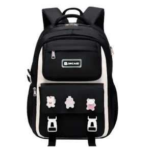 Waterproof School Bag (Black)